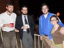 Friday evening reception